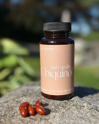 Ubiquinol 200 mg – 60 kapslar, 30 dagar, miljöbild framsida