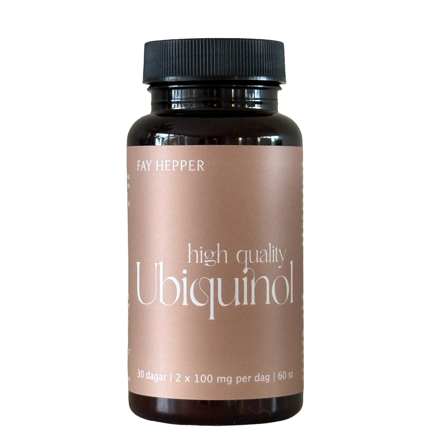 Ubiquinol av hög kvalitet. 200 mg Kaneka. Koenzym Q10