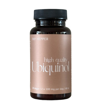 Ubiquinol av hög kvalitet. 200 mg Kaneka. Koenzym Q10